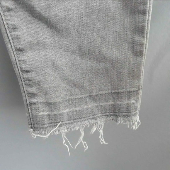 Revolve Pistola Frayed Hem Gray Jeans size 27 - Picture 3 of 5